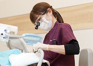 オフィスホワイトニング治療の流れ イメージ2